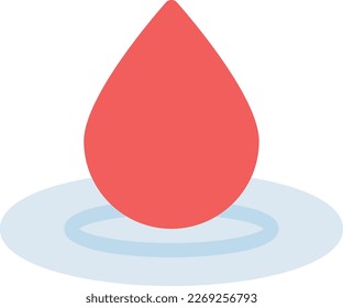 drop Vector illustration on a transparent background. Premium quality symmbols. Line Color vector icons for concept and graphic design.