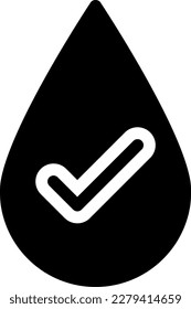 colocar ilustración vectorial en un fondo transparente. Símbolos de calidad superior. Iconos vectoriales de glifos para diseño de conceptos y gráficos.