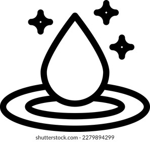 drop Vector illustration on a transparent background. Premium quality symmbols. Line Color vector icons for concept and graphic design.