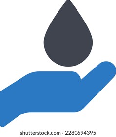 drop Vector illustration on a transparent background. Premium quality symmbols. Glyphs vector icons for concept and graphic design. 

