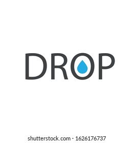 The Drop Vektor Simple logo