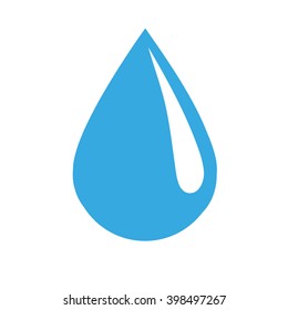 Drop of water blue icon