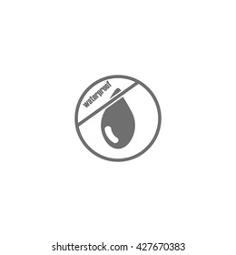 a drop of water, the icon