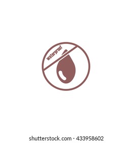a drop of water, the icon