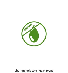 a drop of water, the icon