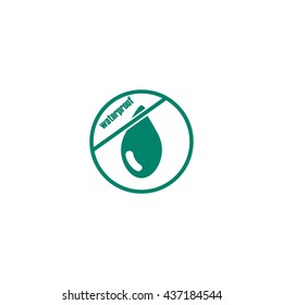a drop of water, the icon