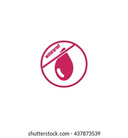 a drop of water, the icon