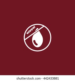 a drop of water, the icon