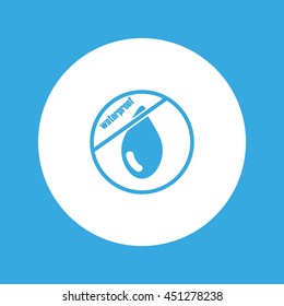 a drop of water, the icon