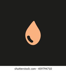 a drop of water, the icon
