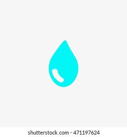 a drop of water, the icon