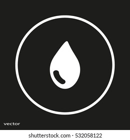 a drop of water, the icon