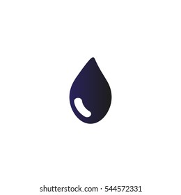 a drop of water, the icon