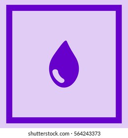 a drop of water, the icon
