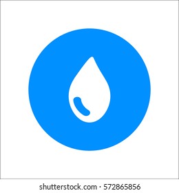a drop of water, the icon