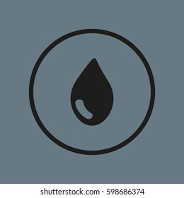 a drop of water, the icon