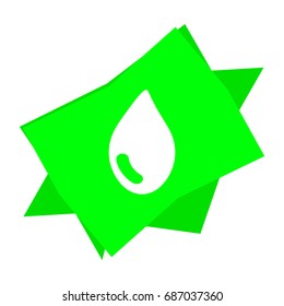 a drop of water, the icon