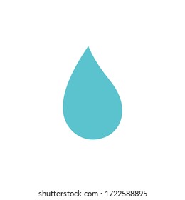 Icono de gota de agua.  Droplet. Ilustración vectorial de la gota de agua. Vector de rocío.