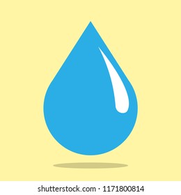Drop Water Icon Vector