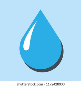 Drop Water Icon Vector