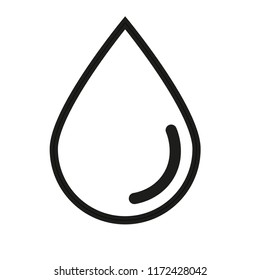 Drop Water Icon Vector