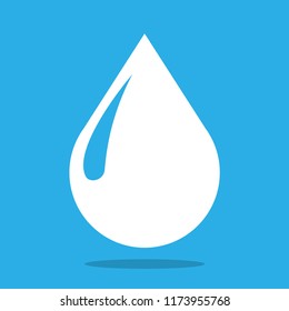 Drop Water Icon Vector