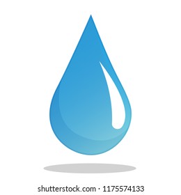 Drop Water Icon Vector