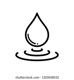 drop water icon vector