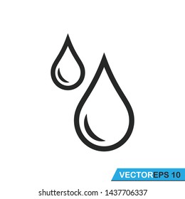 drop water icon vector design illustration