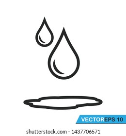 drop water icon vector design illustration