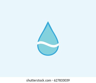 drop water icon vector illustration template