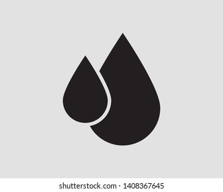 Drop water icon vector isolated design element
