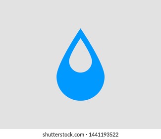 Drop water icon vector isolated design element