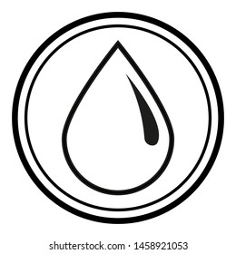 Drop Water Icons symbol vector 