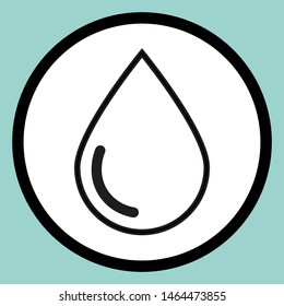 Drop Water Icons symbol vector 