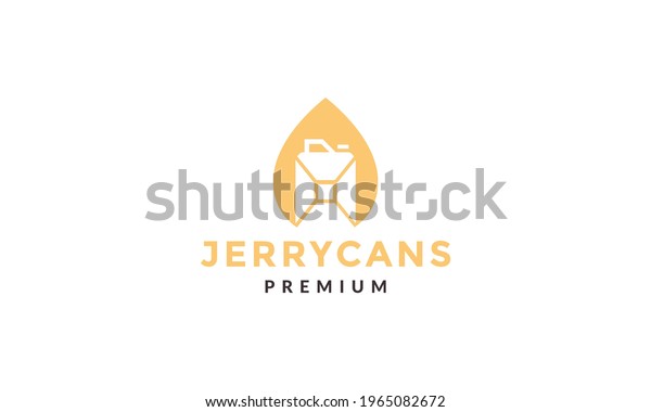 drop water jerrycans logo symbol icon vector\
graphic design\
illustration