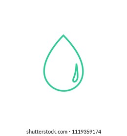 drop water line vector icon