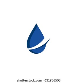 Drop water logo design