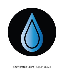 Drop Water Logo design unique