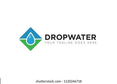 drop water logo, icon, symbol