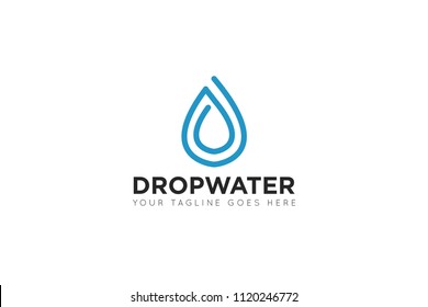 drop water logo, icon, symbol