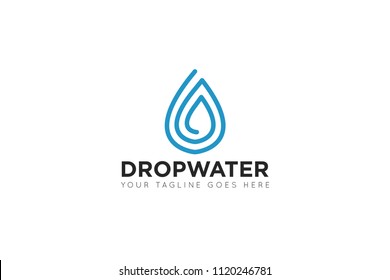 drop water logo, icon, symbol