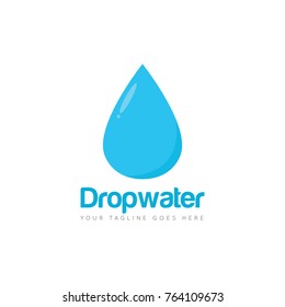 drop water logo, icon, symbol design template