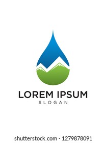 Drop Water Logo template