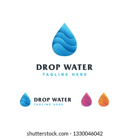 Drop Water Logo Template