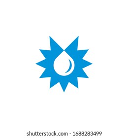 drop water logo template vector eps