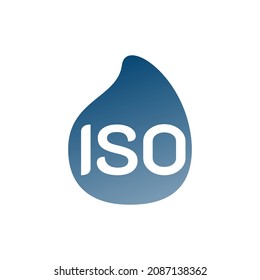 Drop Water Logo Vector. For Mineral Water and Company Logo. Bottled Packaging Label Template