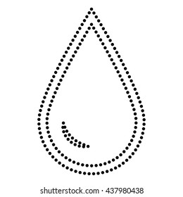 Drop of water sign