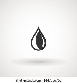 Drop Water, Splash Water Icon Rain Vector Logo Template Vector illustration