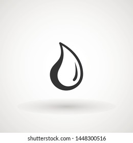 Drop Water, Splash Water Icon Rain Vector Logo Template Vector illustration